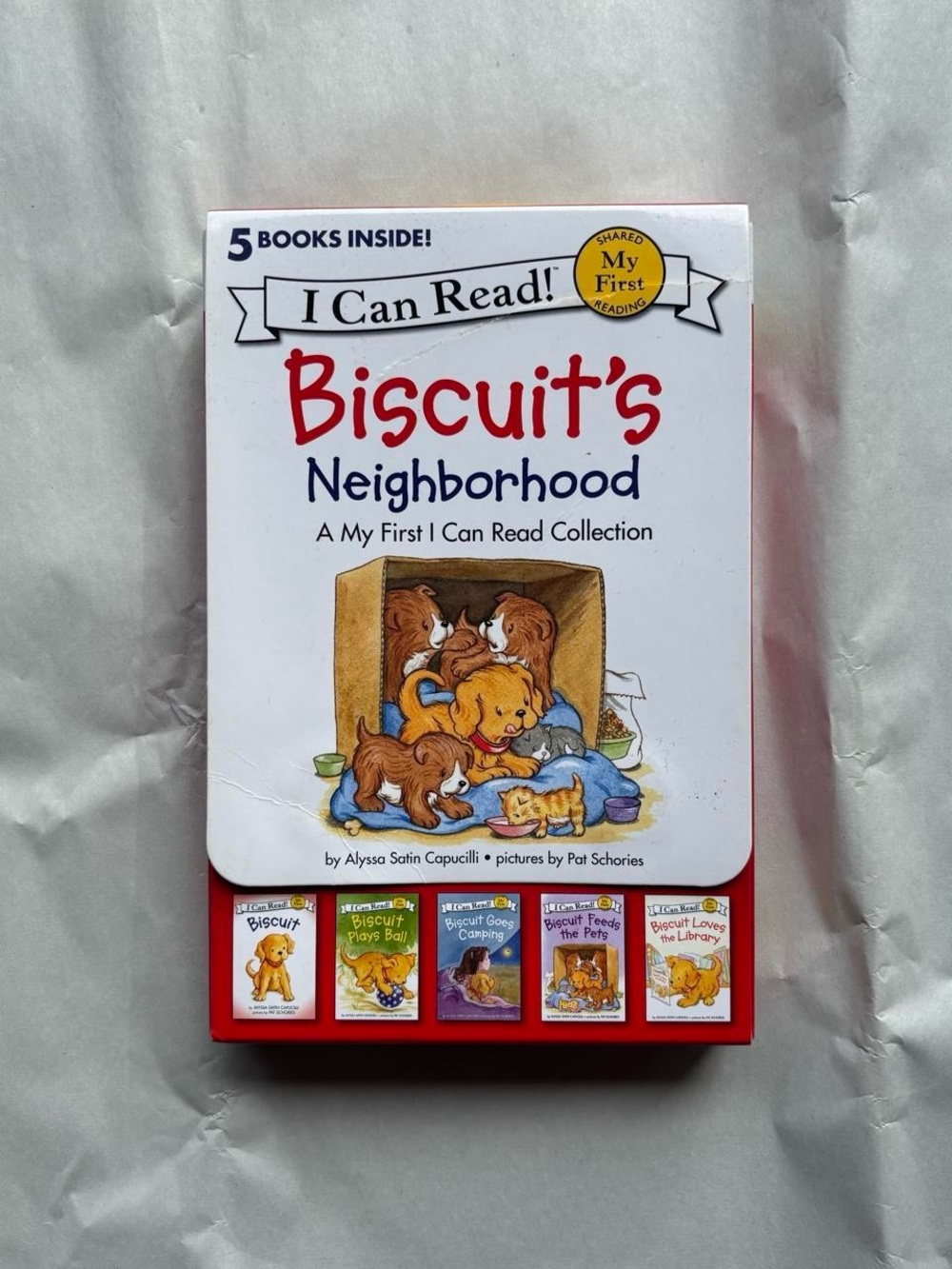 ✨ Biscuit's
Neighborhood 5 Book Set✨